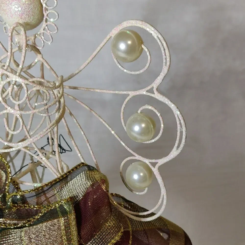 Music‎ Making Angel with Faux Pearl Accents
